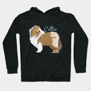 Graceful Rough Collie Hoodie